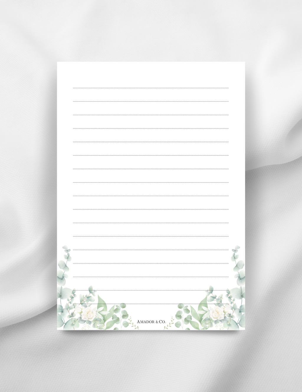 4100 | Signature Note Pad (Lined)
