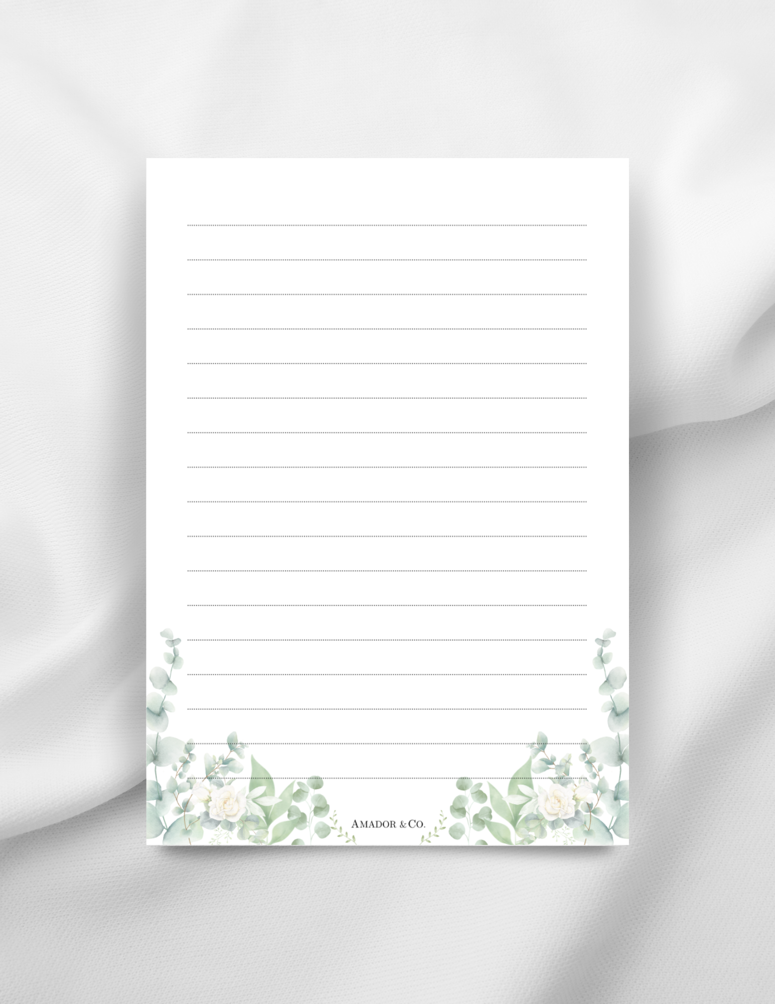 4100 | Signature Note Pad (Lined)