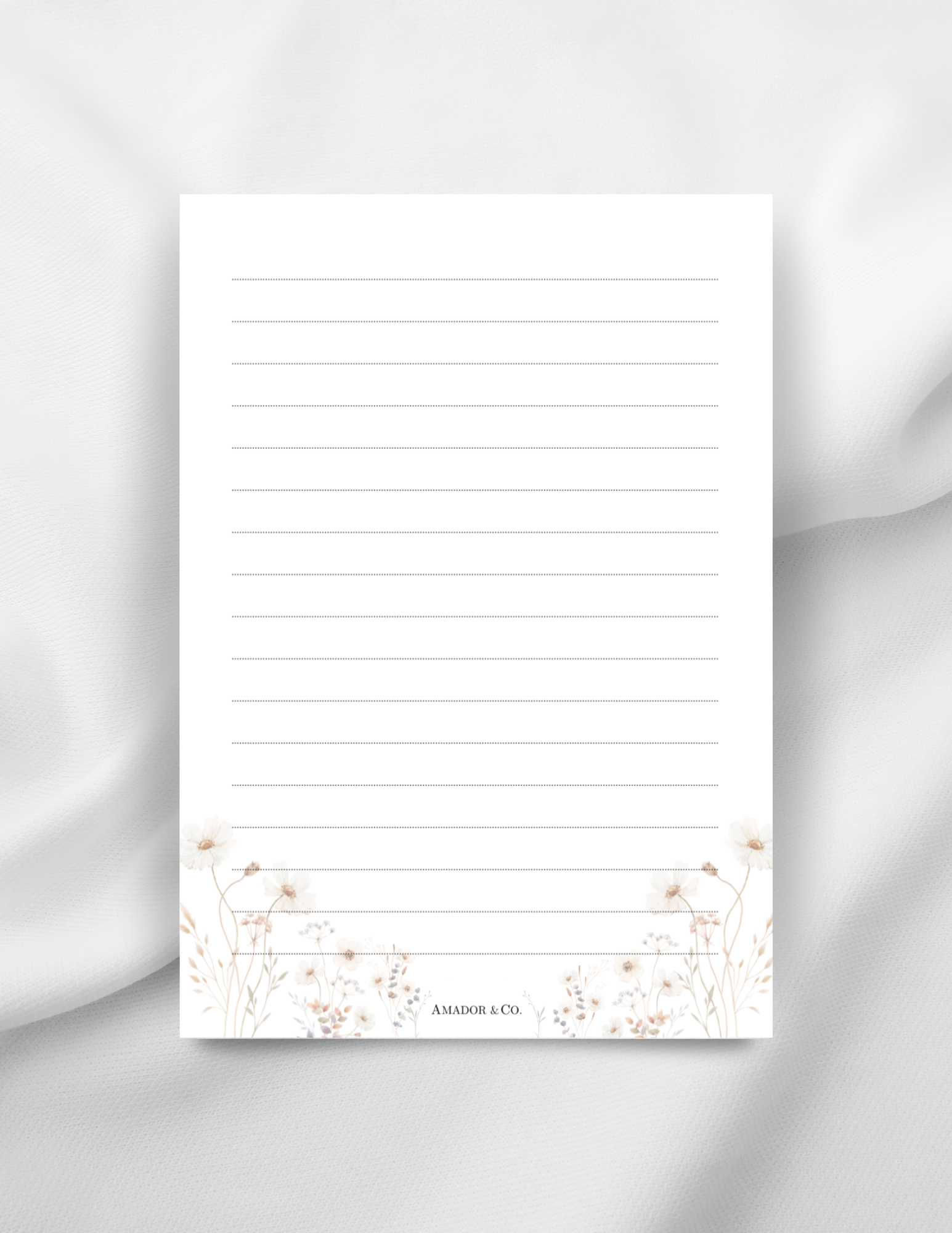 4100 | Signature Note Pad (Lined)