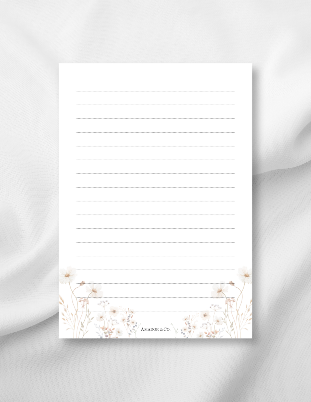 4100 | Signature Note Pad (Lined)