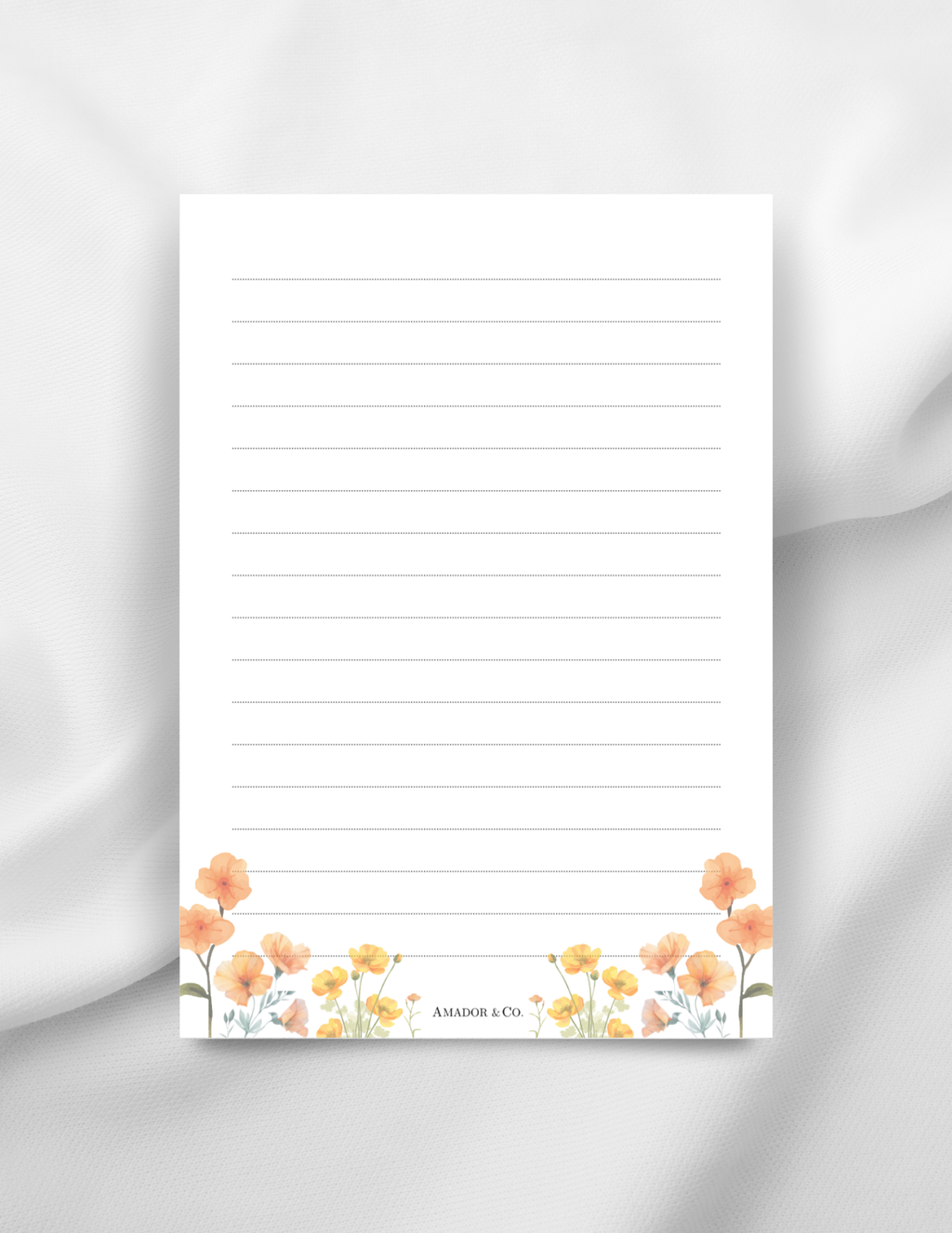 4100 | Signature Note Pad (Lined)
