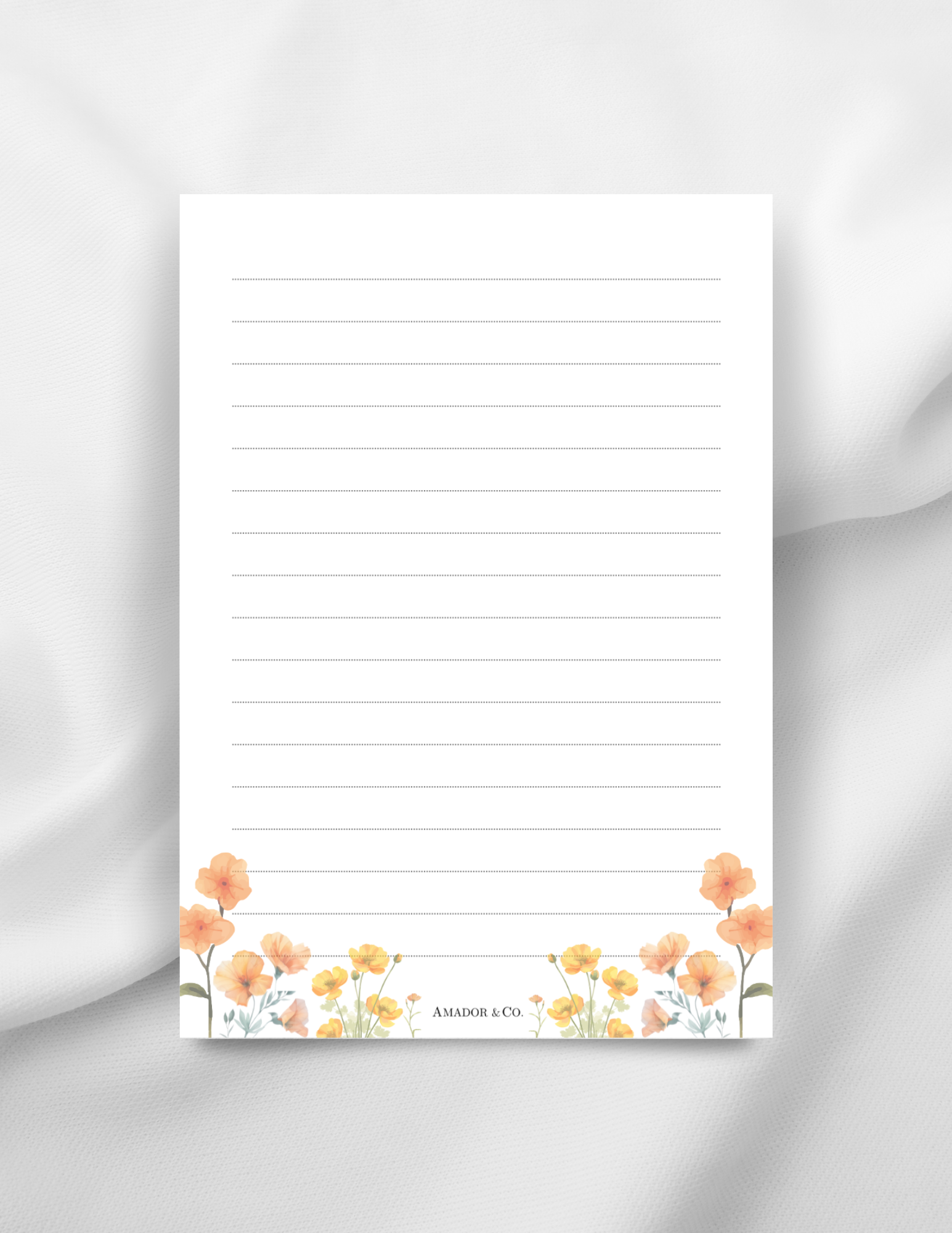 4100 | Signature Note Pad (Lined)