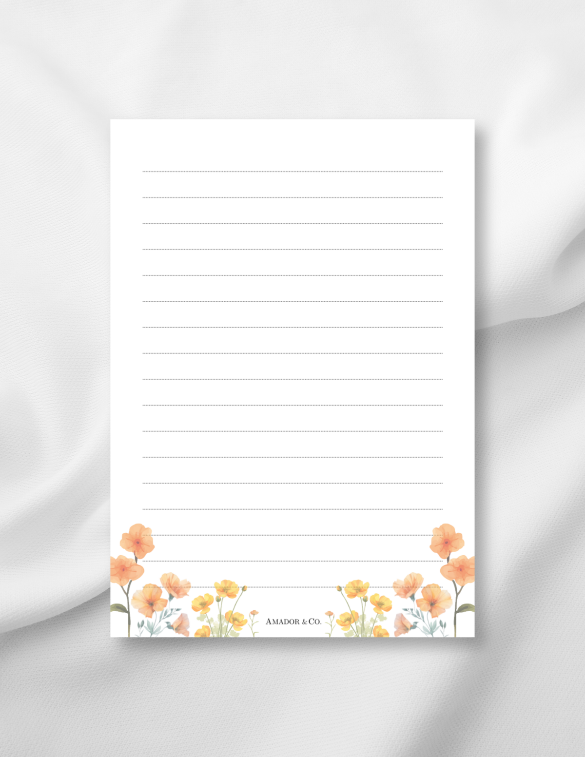 4100 | Signature Note Pad (Lined)