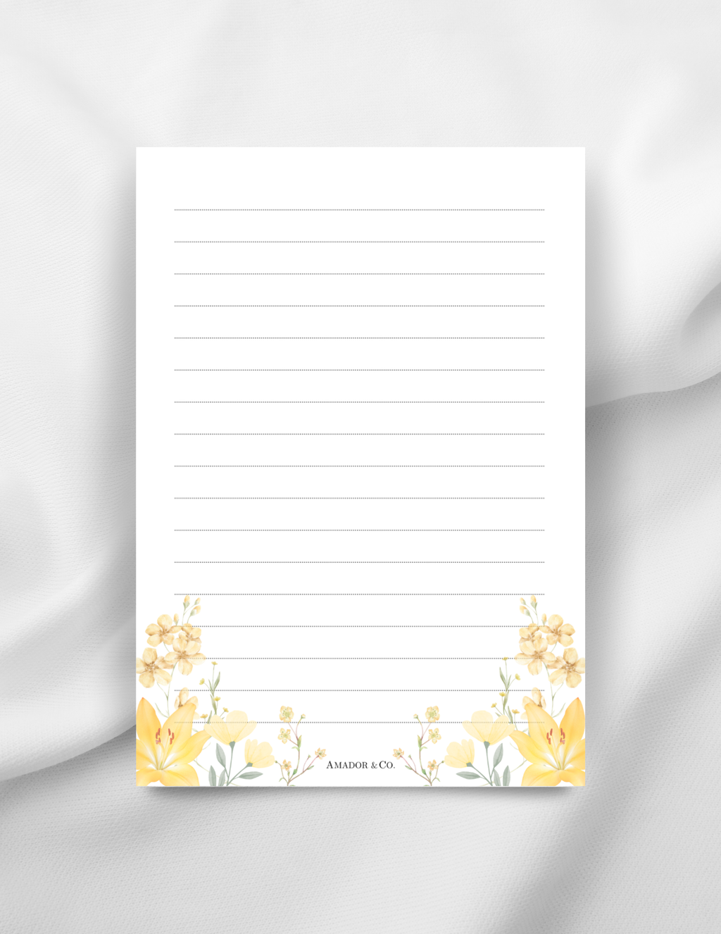 4100 | Signature Note Pad (Lined)