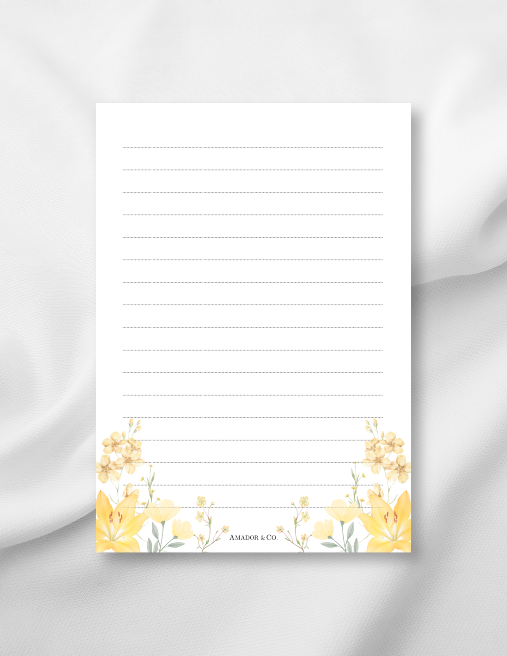 4100 | Signature Note Pad (Lined)