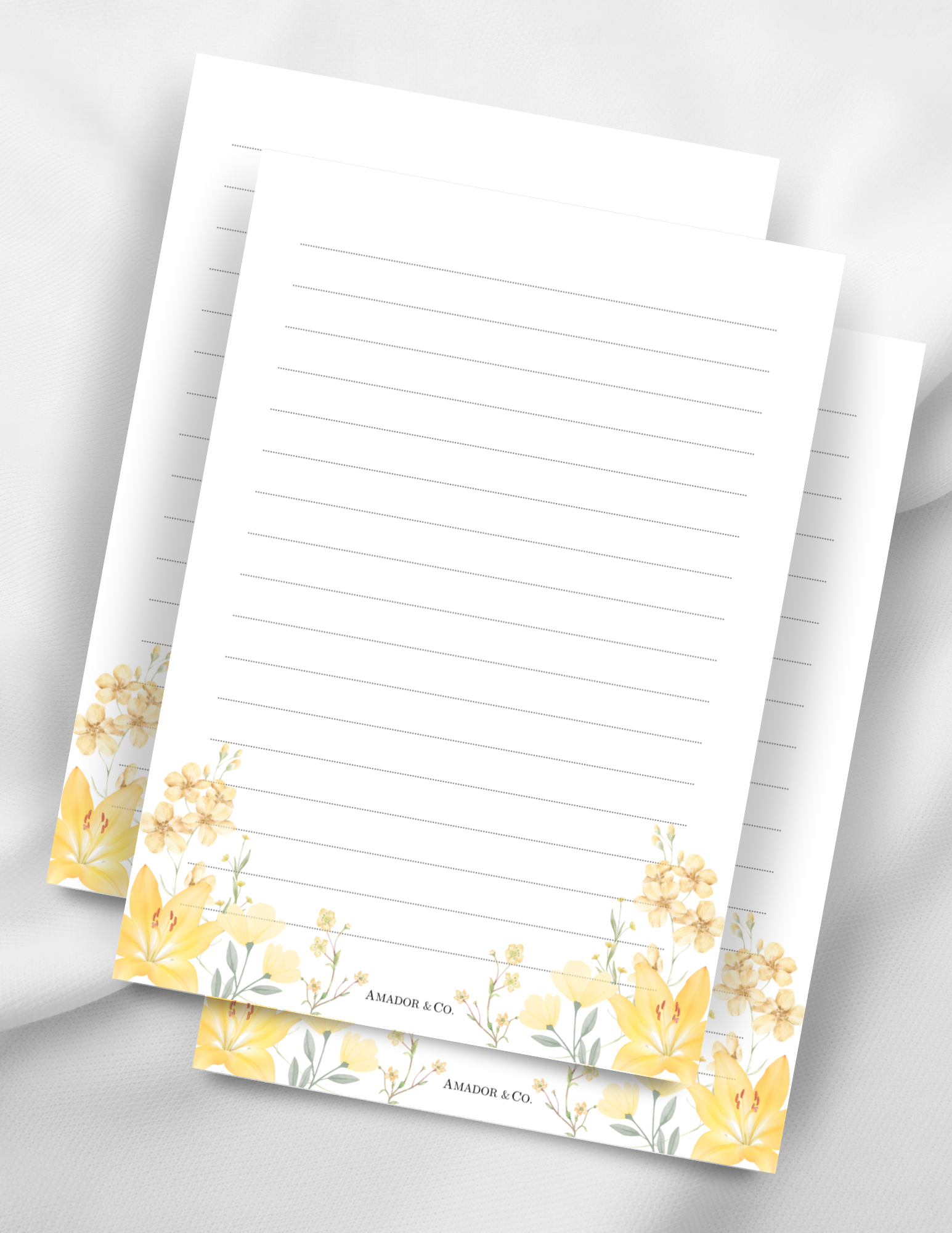 4100 | Signature Note Pad (Lined)
