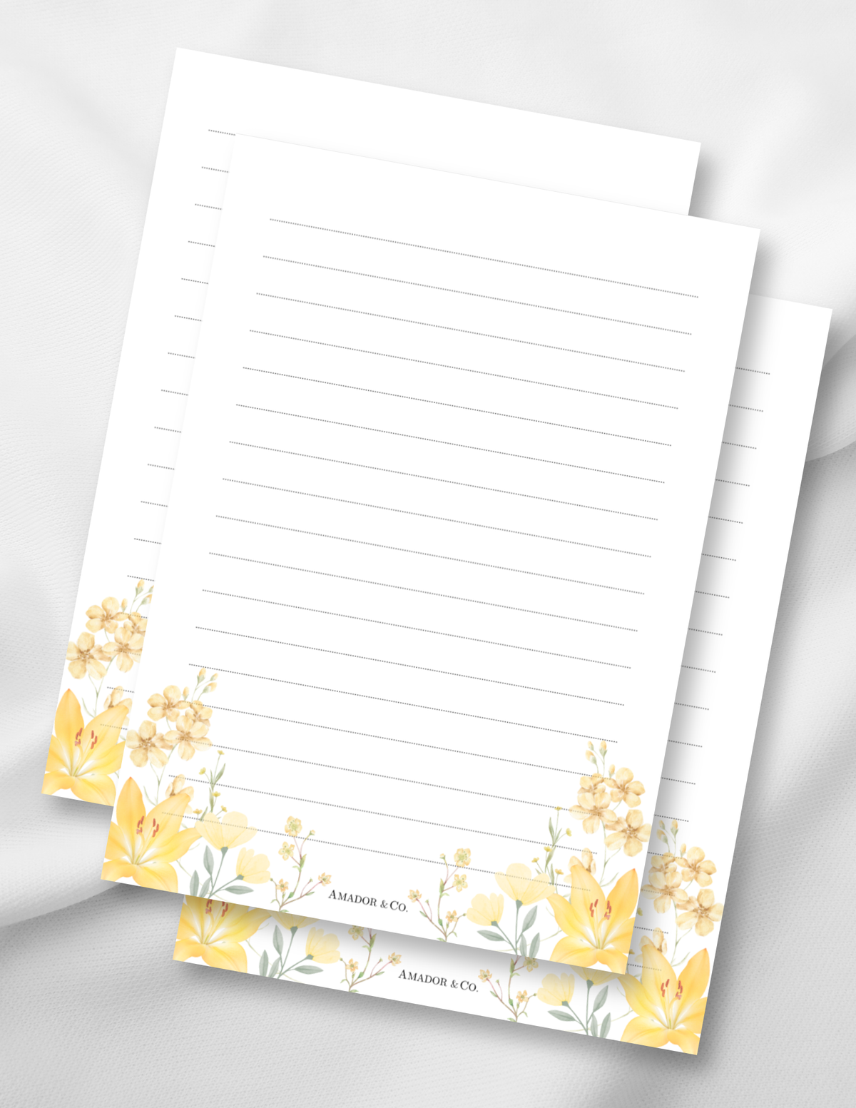 4100 | Signature Note Pad (Lined)