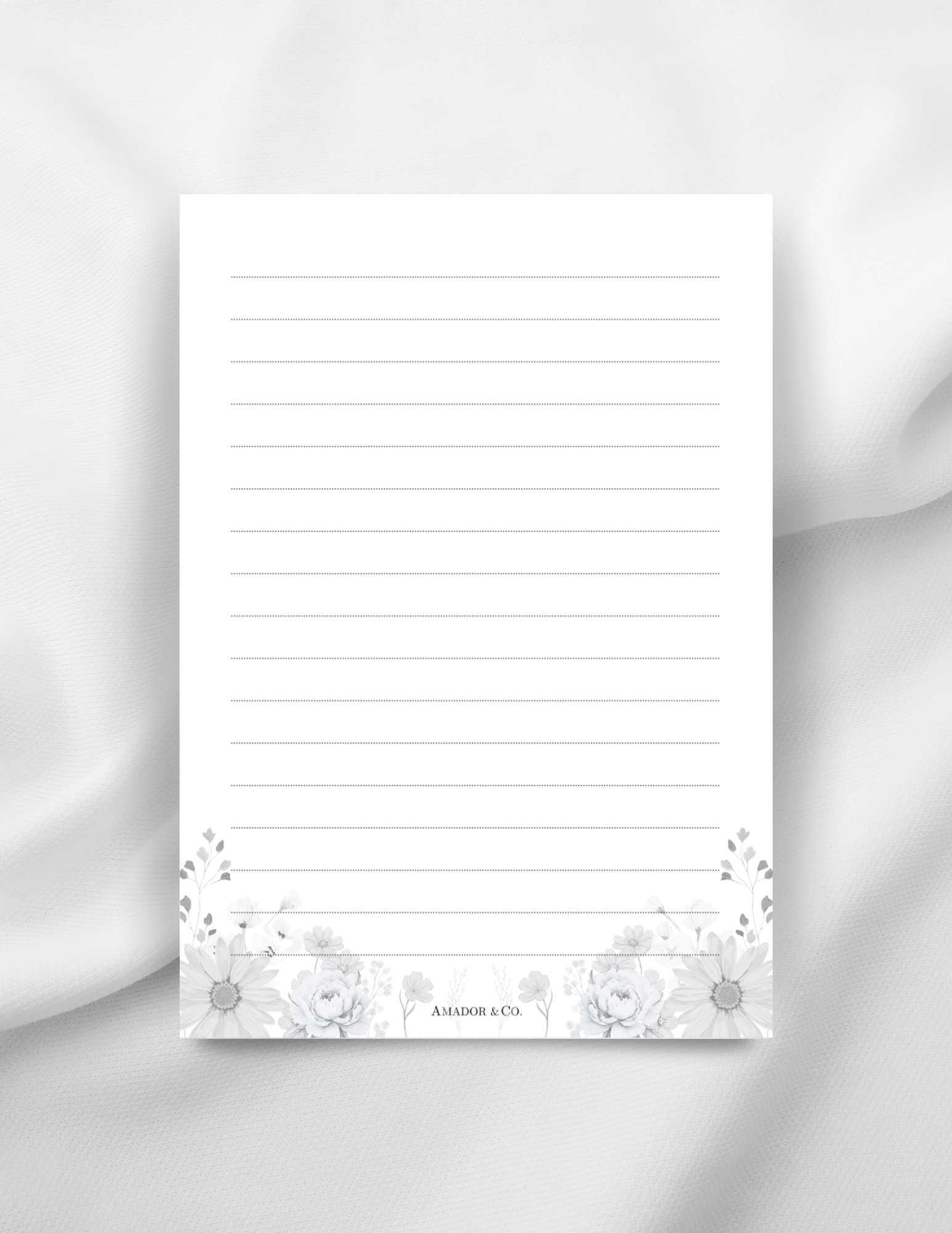4100 | Signature Note Pad (Lined)
