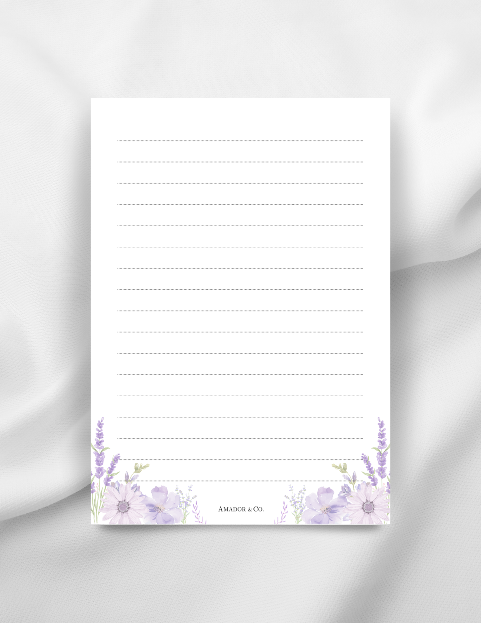4100 | Signature Note Pad (Lined)