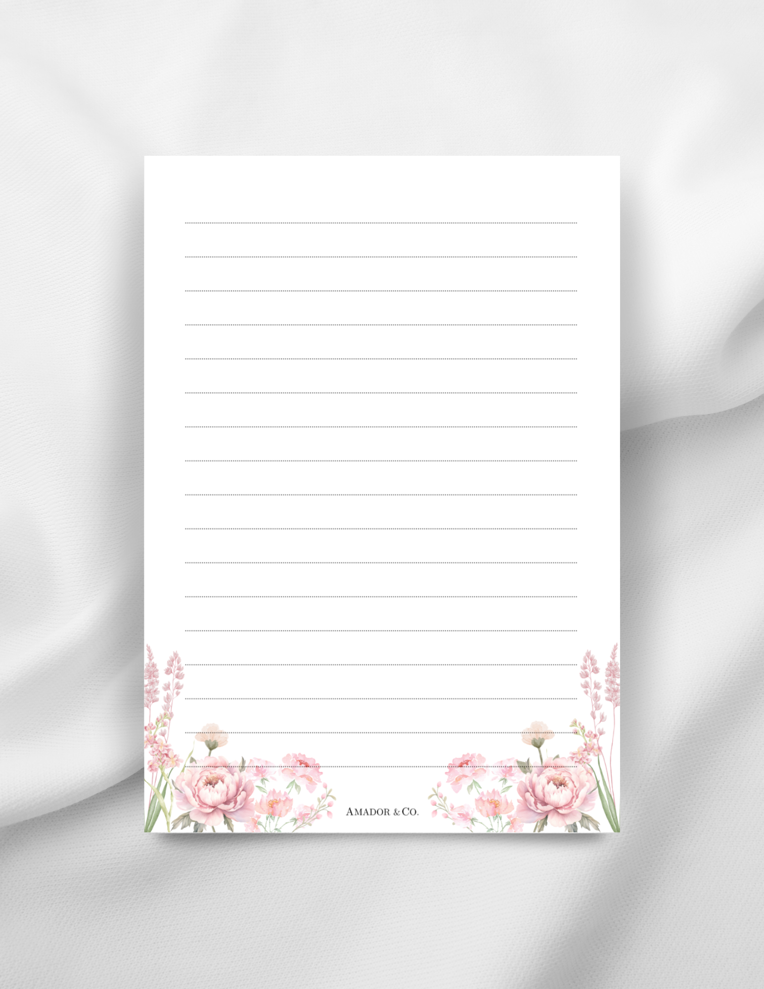 4100 | Signature Note Pad (Lined)